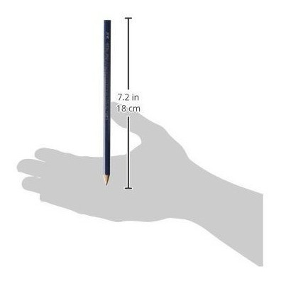 Del General 497  2h Dibujo Lapiz Hexagonal No Toxico Punta F 1
