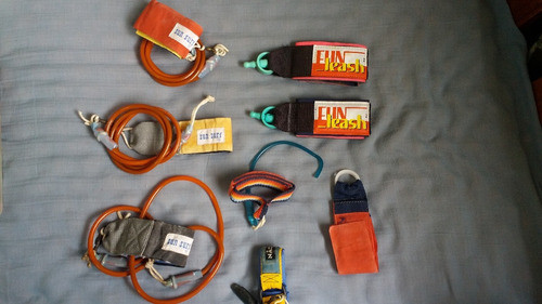 Leash Strep 3 Da Sun Surf  E Mais 5 Itens Total 8 Itens 1