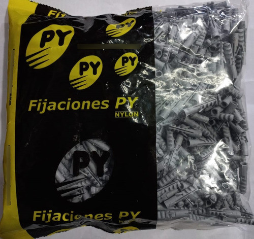 Oferta Tarugo Py 6mm Para Ladrillo Macizo Bolsa X1000u 0