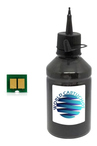 Refil Toner + Chip Cb 540 Preto Cp1215 Cp1515 125a 0