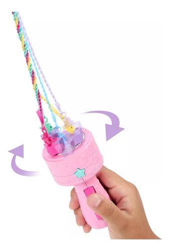 Barbie Dreamtopia Princesa Trenza Mágica Con Trenzador 1