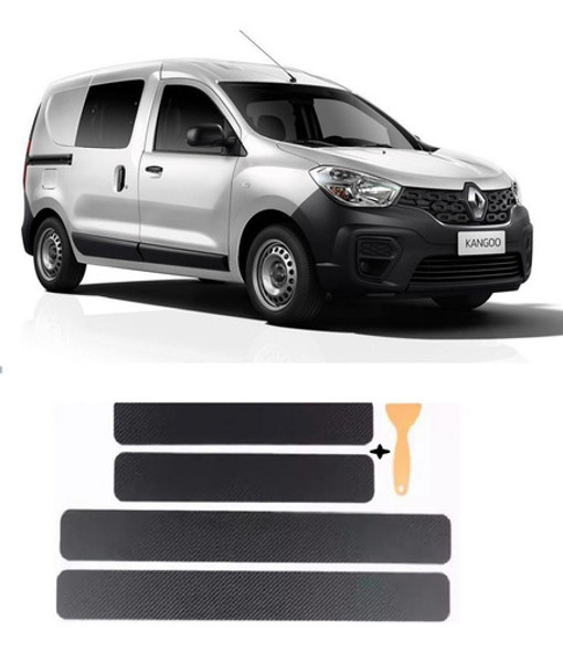 Accesorio Tuning Cubre Zócalos Carbono Renault Kangoo Kenny 0