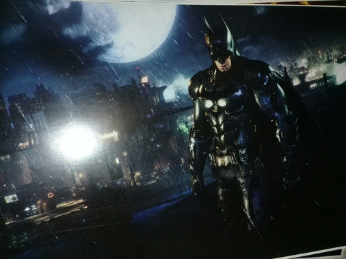 Póster De Batman Arkham Knight Dc 0
