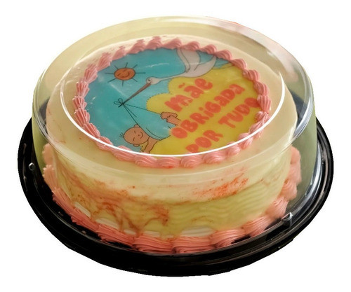 Embalagem Torta Baixa 1200g Preta Galvanotek G50ctb 50und 0