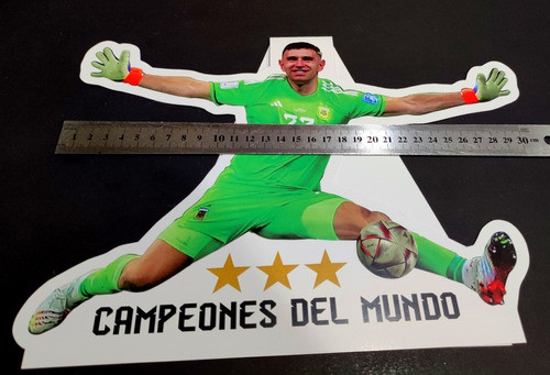 Figura Deco Mesa Cumple Festejo Argentina Dibu Martinez 30cm 0