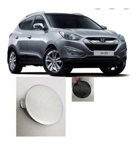 Tampa Reboque Dianteiro Hyundai Ix35 Prata ! 0