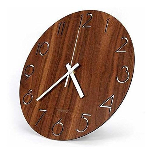 Jomparis Rustico Pais Toscano Reloj De Pared De Madera Sil 1