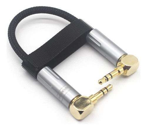 Cable Estereo De 0.138 in De 3 Polos Macho A Macho De Angulo 0