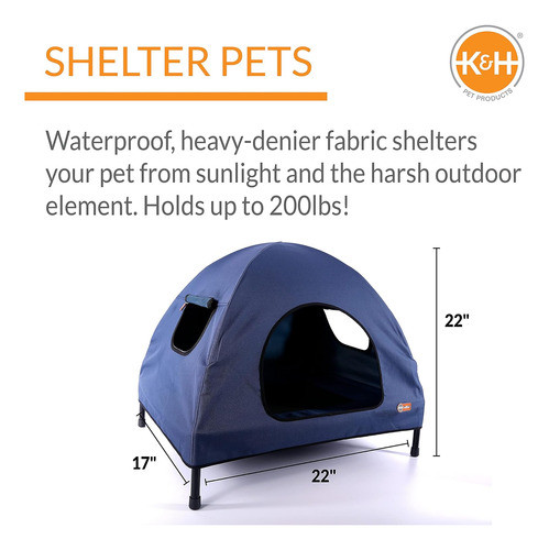 K&h Pet Products Original Pet Cot Tent, Casa De Repouso P... 1