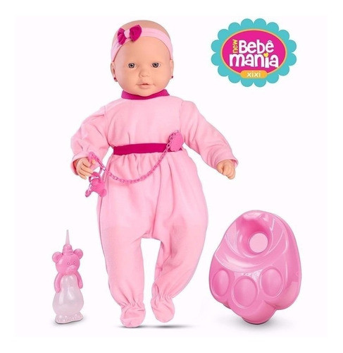 Muñeca Bebe Baby Mania Pipi Roma Grande 45cm Arbrex 5330 0