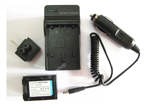 Ia-bp105r Batería + Cargador Para Samsung Hmx-f80 Hmx-f80bn/ 1