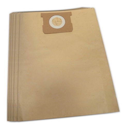 Repuesto Bolsa De Papel Para Aspiradora De 30/50/60 Lts X 5 0