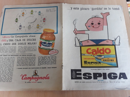 Lamina Billiken Esqueleto Humano Campagnola Caldo Espiga 1