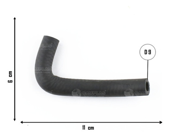 Manguera Bomba De Agua Fiat Fiorino Palio Siena 1.7 D / Td 1