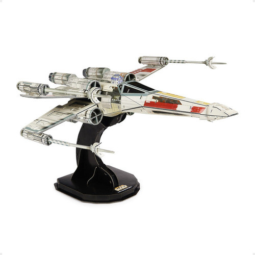 Rompecabezas Puzzle Star Wars 160 Piezas 4d Nave T-65 X-wing 1