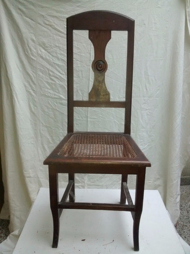Silla De Roble Y Esterilla 0