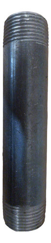 Niple Hierro Negro Sch40 11/2 Pulgada X 10 Cm Puntera Soldar 0