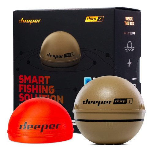 Deeper Chirp 2 - Buscador De Peces De Sonar Portátil Y Bus. 0