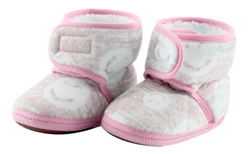 Kit 2 Pares De Pantufas Sapatinhos Infantil Bebe Forrada 1