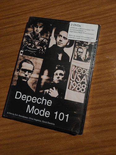 2 Dvd Depeche Mode 101 Novo E Lacrado 0