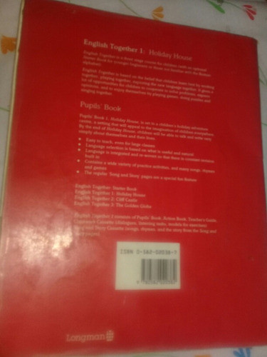 Libro English Together ..edicion 1991 1