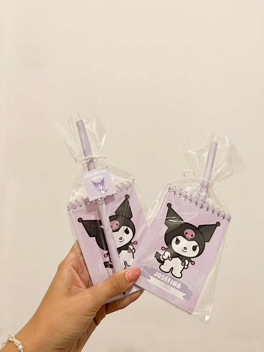 Anotador Más Lápiz Personalizado Kuromi X17 0