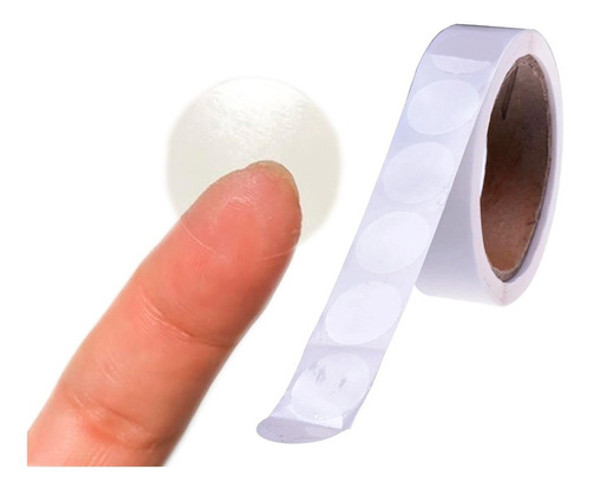 Etiquetas Adesivo Selo Bolinha Transparente 2cm 2000 Unids 0 Etiquetas Adesivo Selo Bolinha Transparente 2cm 2000 Unids 0