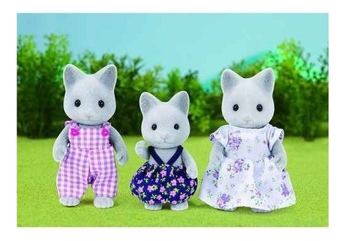 Familia De 3 Gatos 1