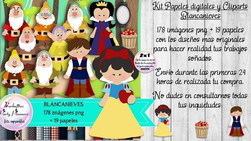 Papeles Fondos Y Cliparts Imagenes Png Blancanieves 1
