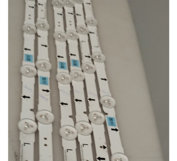 4 Tiras 5 Led + 2 Tiras De 7 Led  Un50j5300 1