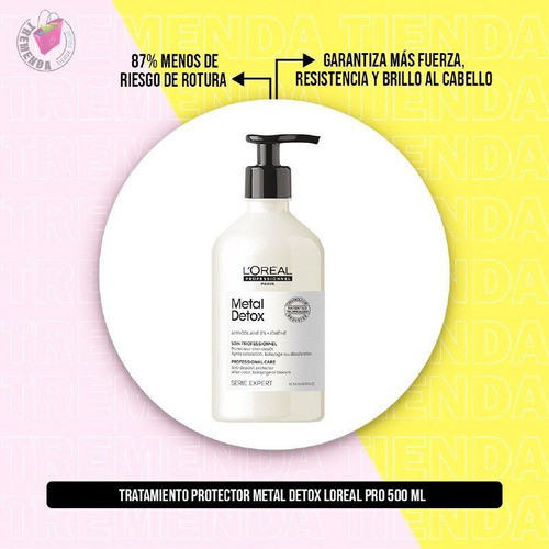 Tratamiento Protector Metal Detox Loreal Pro 500 Ml 1