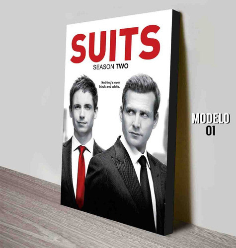 Cuadro De Serie Suits - Pedinos Tu Serie Favorita 0