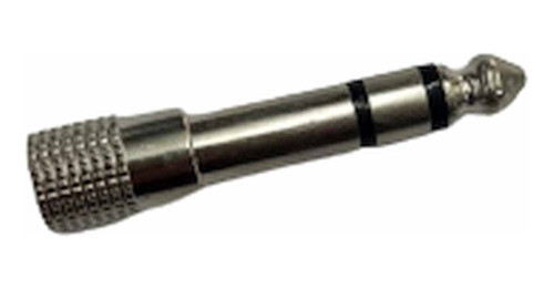 Ficha Adaptadora Metalica Hembra 3.5 Stereo. A Plug 6.5 St. 0