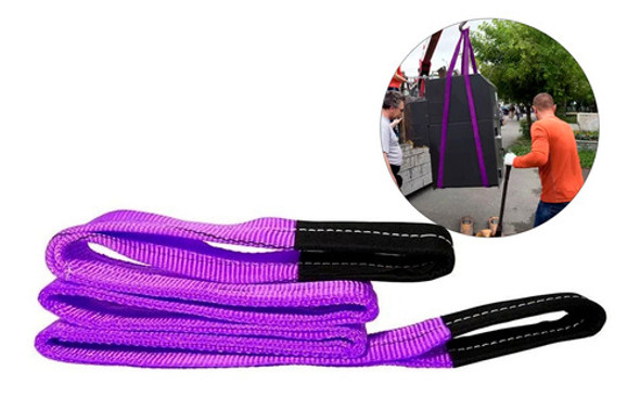 Cinta Para Elevação De Cargas Cor Violeta 0