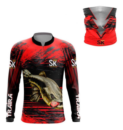 Camiseta Pesca Superking Protec Uv Con Bandana M01 Talle: Gg 0