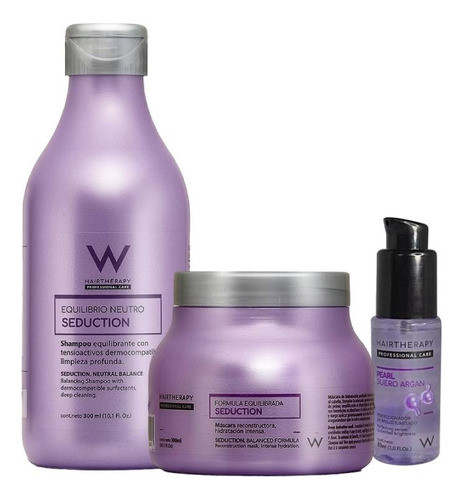 Kit Hair Therapy - Seduction - Shampoo Mascara Y Pearl 0