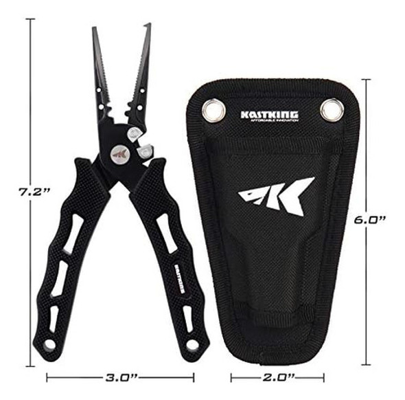 Kit Herramienta D/pesca Alicate Kastking Agua Salada/black 1