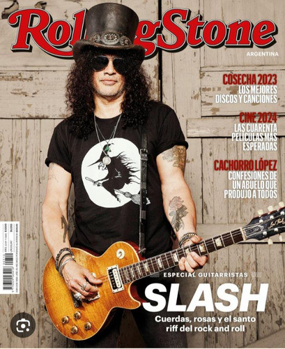 Revista Rolling Stone- Enero 2024- Slash 0