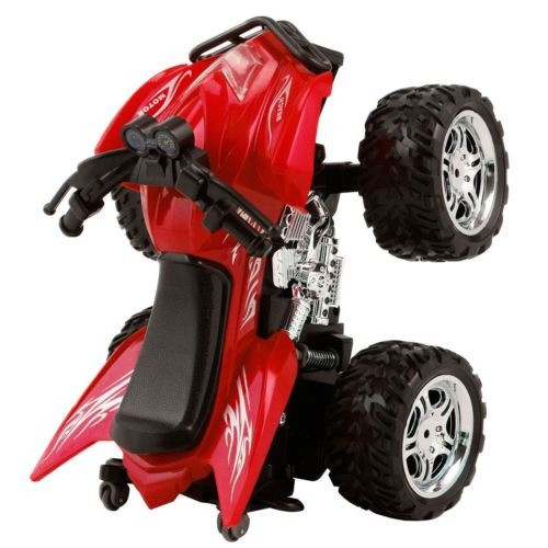 Escala 1: 12 2,4 G 4d R/c Simulación Atv Remoto Control Moto 1