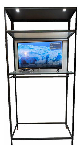 Ropero Moderno En Caño Con Luz Y Llave De Encendido 0