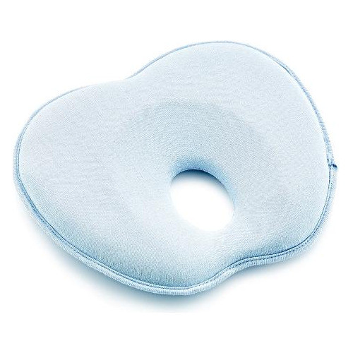 Almohada Baby Jem De Cabeza Plana Azul 0