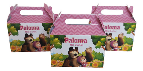Caja Mc, Valijita, Maletin, Golosinera. Bolsita Golosinas 10 0