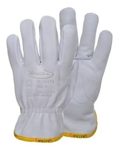 10 Pares Luva Total (vaqueta) Petroleira  P.7 - Valcan 0 10 Pares Luva Total (vaqueta) Petroleira  P.7 - Valcan 0