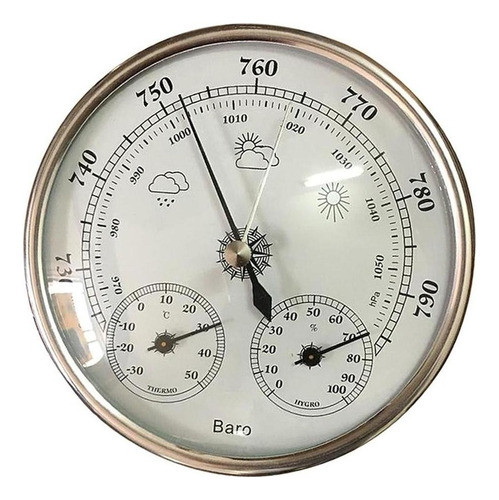 Estação Meteorológica Barômetro Termômetro Higrômetro 3 Em 1 0