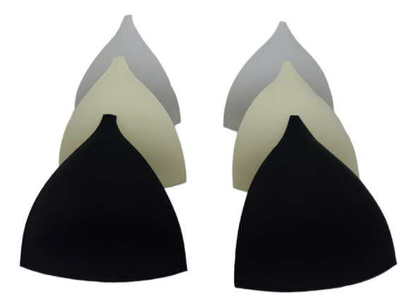 Taza De Corpiño Triangulo X 3 Pares Para Lenceria 0 Taza De Corpiño Triangulo X 3 Pares Para Lenceria 0