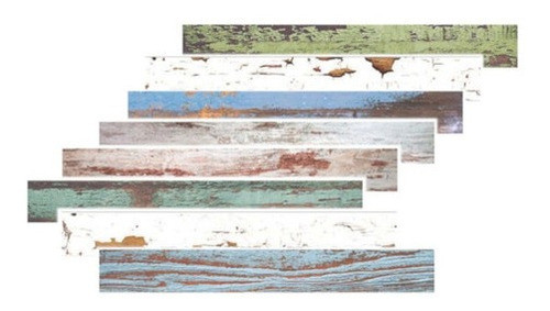 Piu Digitale Color Wood Liston 7x60 Cm 0