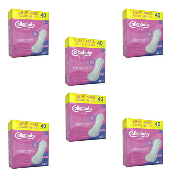 Kit 240 Protetores Diários Qualidade Premium Suave Sem Abas 0