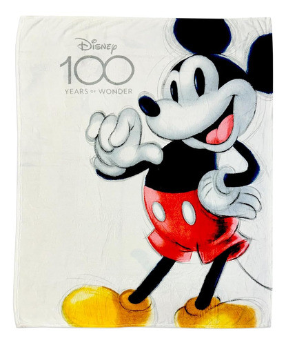 Disney Mickey Mouse Bam Con Manta De Vellón De Figuras Cómic 0