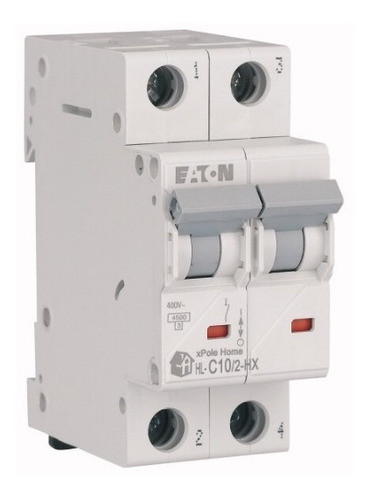 Termica Termomagnética Bipolar 2x10 A Eaton Xpole Home 2x10a 0
