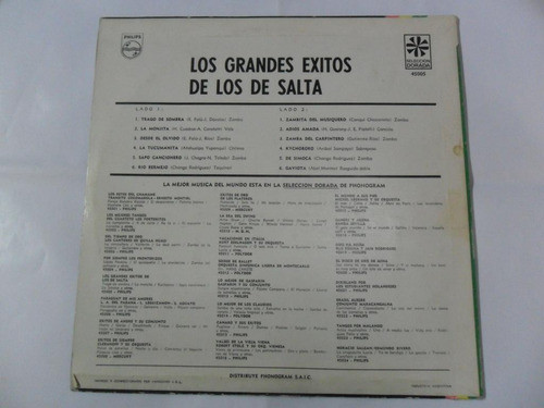 Los Grandes Exitos De Los De Salta Falu Davalos Sampayo 1